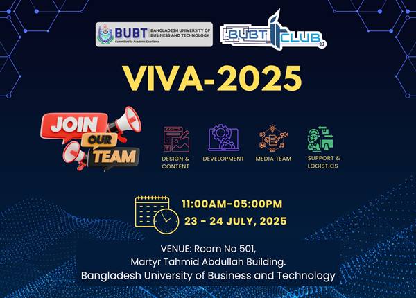 Join the BUBT IT Club Team – Viva Under Ad-Hoc Committee 2025!